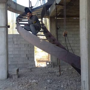 پله فلزی اهواز