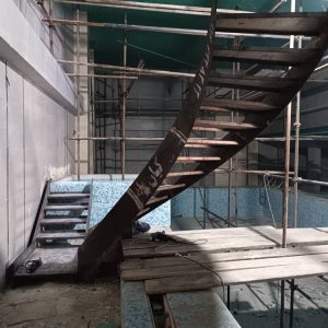 نصب پله فلزی اهواز